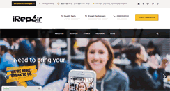 Desktop Screenshot of irepair.in